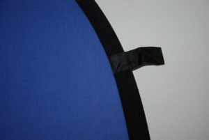 2in1 Falthintergrund blau/grau  150x200cm