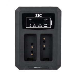 USB Dual Battery Charger Canon LP/E17
