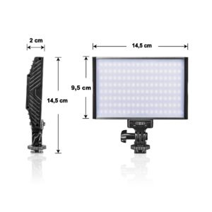 LED Niova 150 BiColor mit Akku & Ladegerät