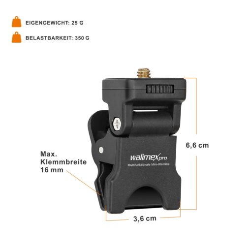 mini-Klemme multifunktional