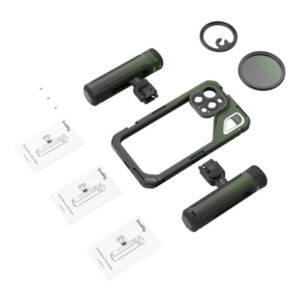 SmallRig 4407 x Brandon Li Mobile Video Kit for iPhone 15 Pro Max professional phone Rig-Set
