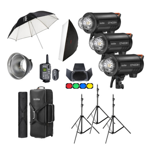 <span class="marke">Godox </span>QT400IIIM-D Trio Studio-Kit