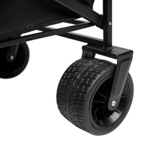 Caruba Faltbarer Transport Trolley schwarz