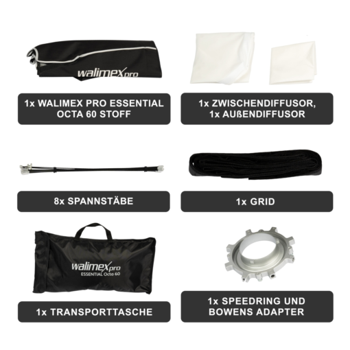 walimex pro Essential Octa 60 ø60cm