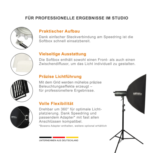 <span class="marke">walimex pro </span>Essential Softbox 60x90 – Bild 4