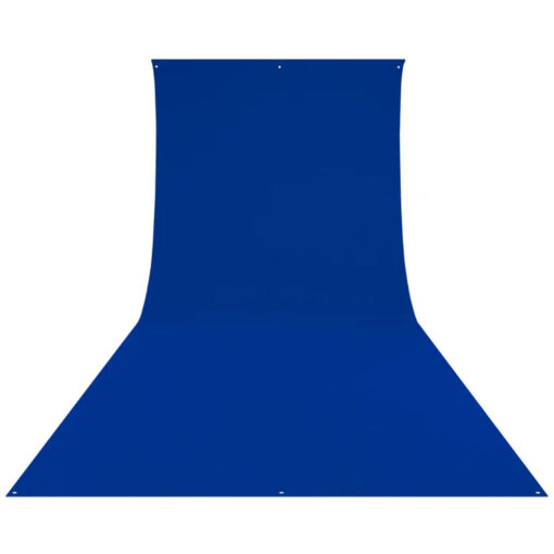 westcott Stoffhintergrund Chroma-Key Blue 2,7x6,1m faltenfrei