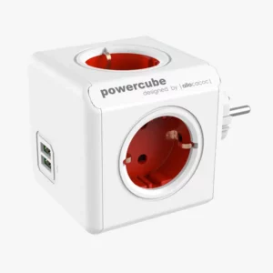 Allocacoc PowerCube Original USB rot