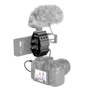 MP4 Audio Adapter für smartphone, DSLR, Camcorder