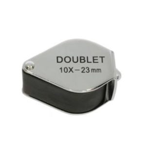 Einschlaglupe Doublet 10x23mm