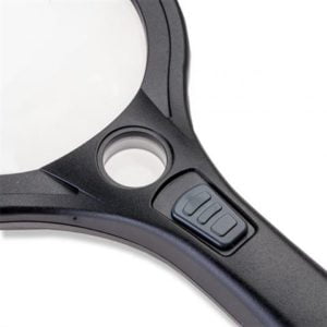 Handlupe asphärisch 2x110mm AS-95 mit LED
