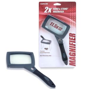 Handlupe mit Gummigriff 2,5x85mm