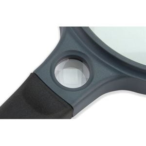 Handlupe mit Gummigriff 2x130mm