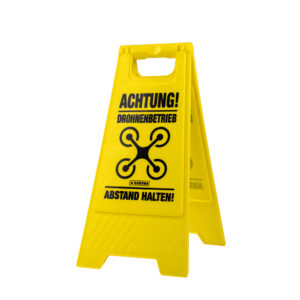 Caruba Drone Warning Sign