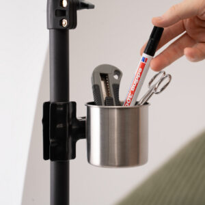 Caruba Clamp Cup Holder Edelstahl | Federklemme