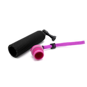 Schwimmender Handgriff schwarz/pink