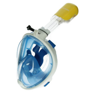 Schnorchelmaske Dual Air S/M blau