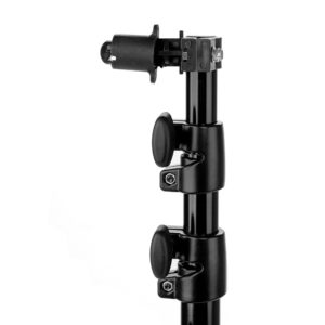 Lampenstativ mit Reflektorclip 90-220cm
