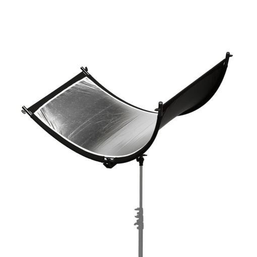 Halfpipe 180x65cm silber