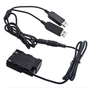 Canon LP-E6 Dual USB-Kabel