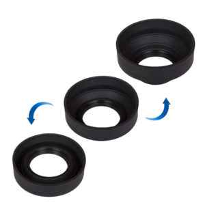 Universal ø40,5mm 3in1 Sonnenblende