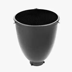 Caruba 11" Fokus-Reflektor mit Waben & Diffusor, Bowens