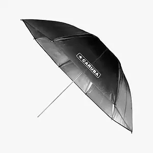 Caruba Reflexschirm ø84cm schwarz/silber