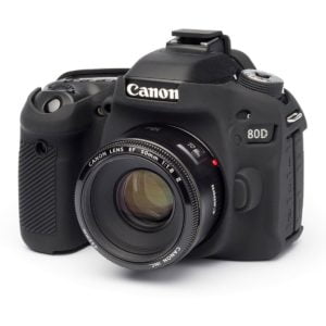 easyCover Canon 80D mit Kameradisplay-Schutzfolie