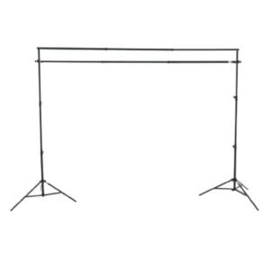 Hintergrundsystem für 2 Rollen max. Höhe 250cm, max. Breite 310cm
