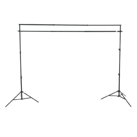 Hintergrundsystem für 2 Rollen max. Höhe 250cm, max. Breite 310cm