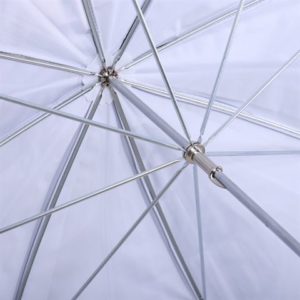 Reflexschirm ø70cm weiß/schwarz