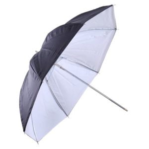 Reflexschirm ø120cm weiß/schwarz