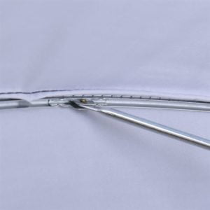Reflexschirm ø120cm weiß/schwarz