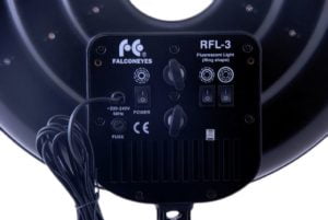 Ringleuchte 90W inkl. Diffusor und Schirmhalterung