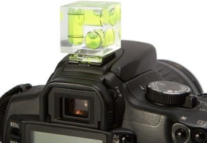 Wasserwaage für Blitzschuh