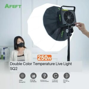 Falcon Eyes Afeft LED SQ2 BiColor