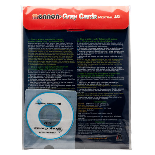 mennon® Graukarten-Set mit CD A5 + 10x15cm