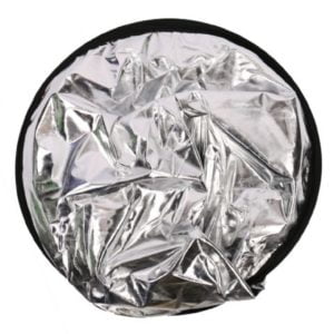 2in1 Faltreflektor silber/weiß 100x150cm