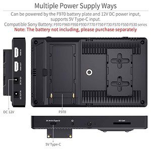 FEELWORLD Monitor 7" F7 PRO 3D LUT Touch Screen