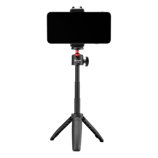 <span class="marke">Fotopro </span>mini-Stativ mit Teleskoparm – Bild 3