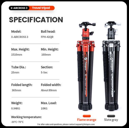 <span class="marke">Fotopro </span>X-Aircross 3 Carbon – Bild 4
