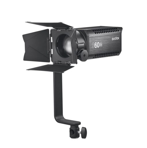 Godox S60 BiColor mit Abschirmklappen