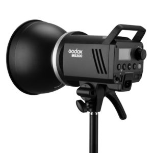 MS300 D Set Leuchten, Lampenstative, Lichtformer
