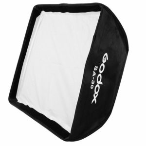 Softbox mit Grid 30x30cm