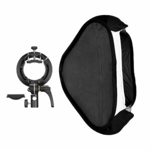 Godox Softbox 80x80cm & Grid mit S2-Bracket für Bowens