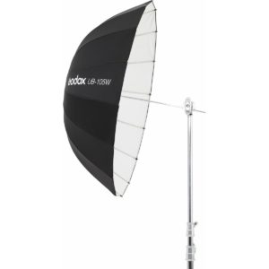 Parabolschirm ø105cm weiß/schwarz