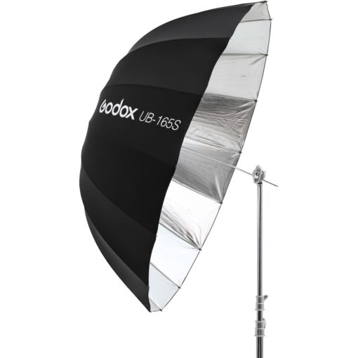 Parabolschirm ø165cm silber/schwarz