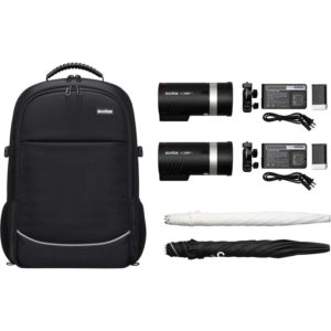 AD300PRO Set 2 Blitzköpfe & Zubehör
