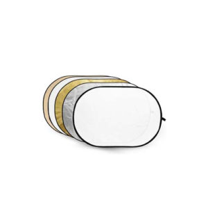 5in1 Faltreflektor softgold 80x120cm
