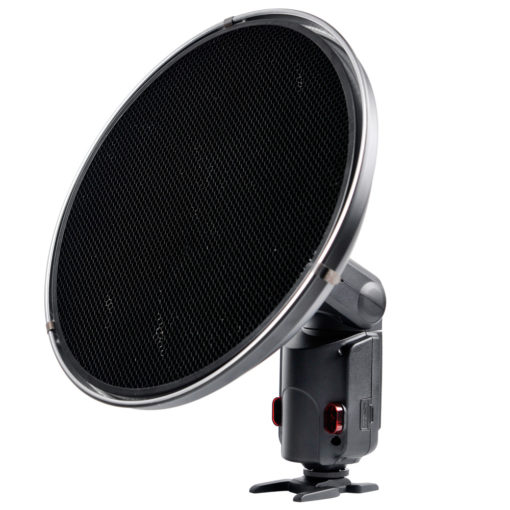 Beauty Dish ø30cm + Grid für Barebulb