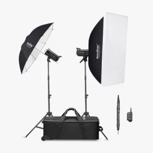 Godox SK300IIV C Studio Flash Kit 2× 300 Ws Studioblitz | Bowens, 10 W LED-Einstelllicht